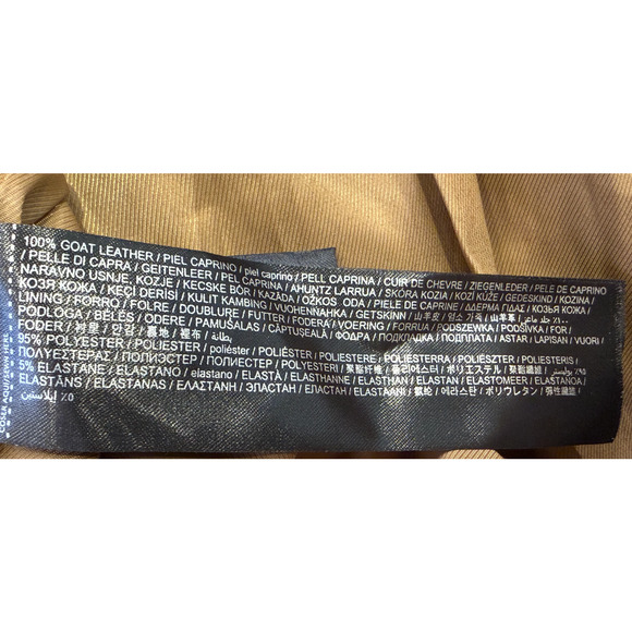 NWT MANGO SELECTION MNG MEDIUM BROWN SUEDE LEATHER JACKET COAT SZ XS - Picture 12 of 12